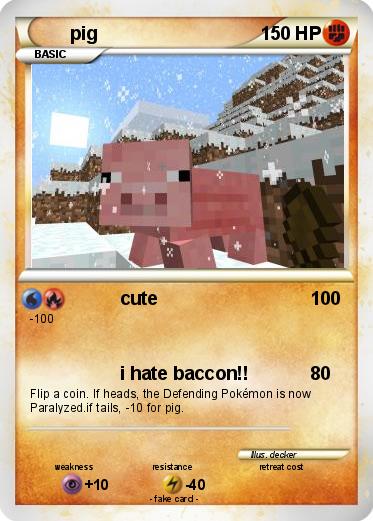 Pokemon pig