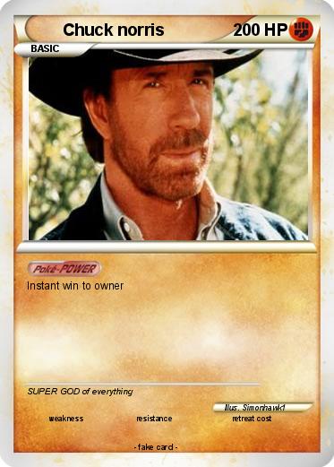Pokemon Chuck norris