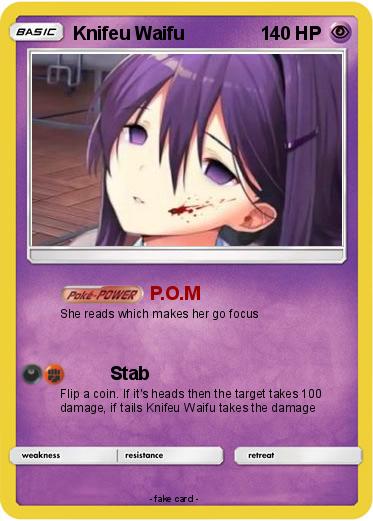 Pokemon Knifeu Waifu