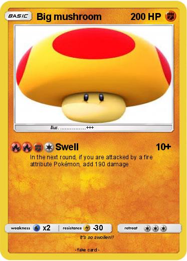 Pokemon Big mushroom