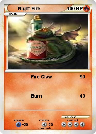 Pokemon Night Fire