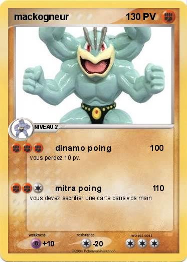 Pokemon mackogneur                      1