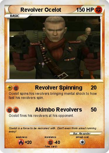 Pokemon Revolver Ocelot