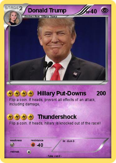 Pokemon Donald Trump