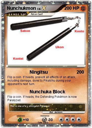 Pokemon Nunchukmon