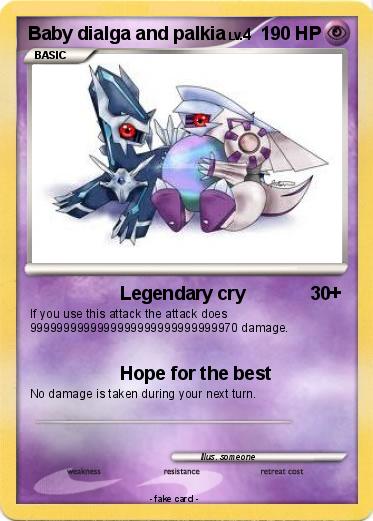 Pokemon Baby dialga and palkia