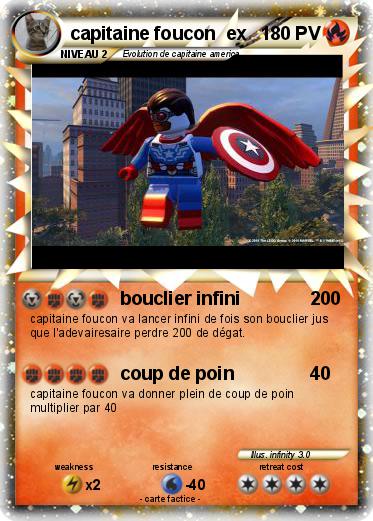 Pokemon capitaine foucon  ex