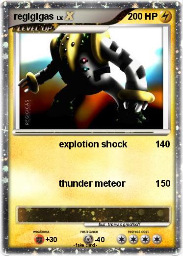 Pokemon regigigas