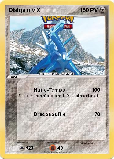 Pokemon Dialga niv X