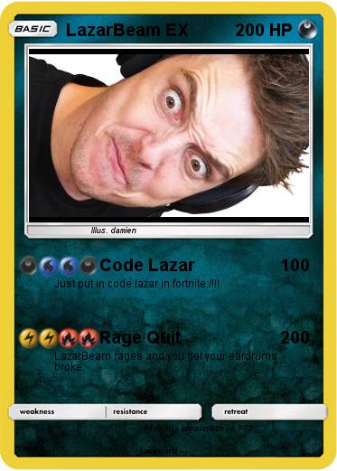 Pokemon LazarBeam EX