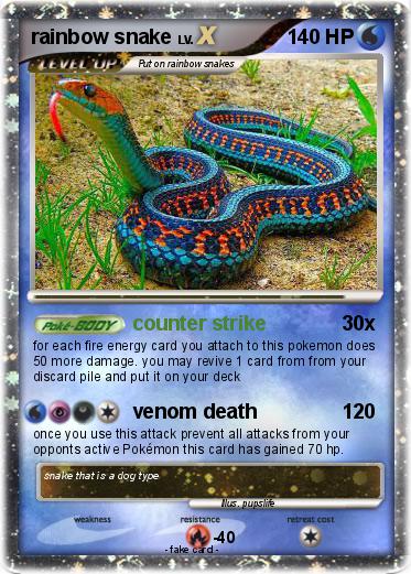 Pokemon rainbow snake