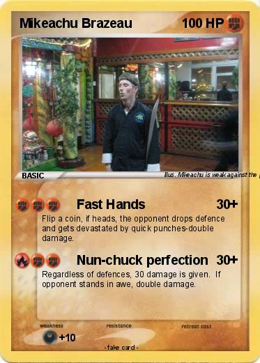 Pokemon Mikeachu Brazeau