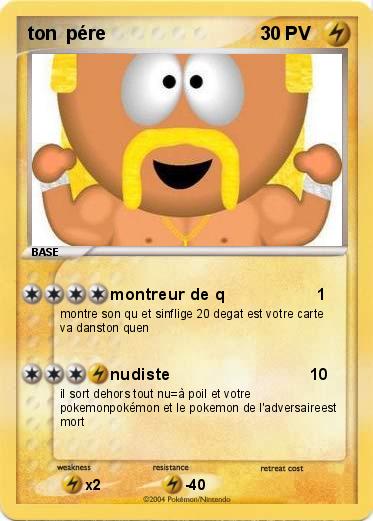 Pokemon ton  pére