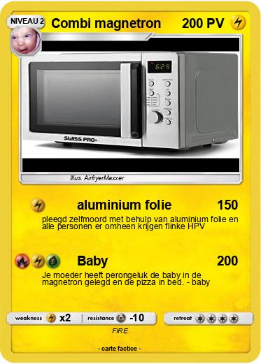 Pokemon Combi magnetron