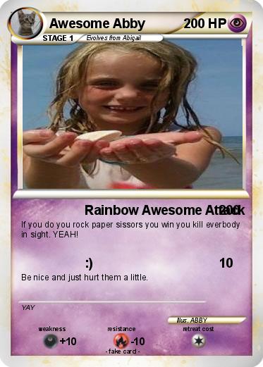Pokemon Awesome Abby