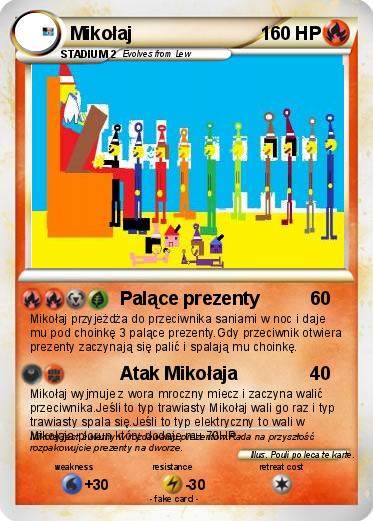 Pokemon Mikołaj
