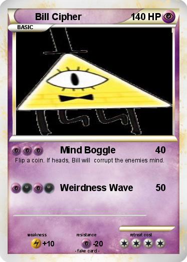 Pokemon Bill Cipher