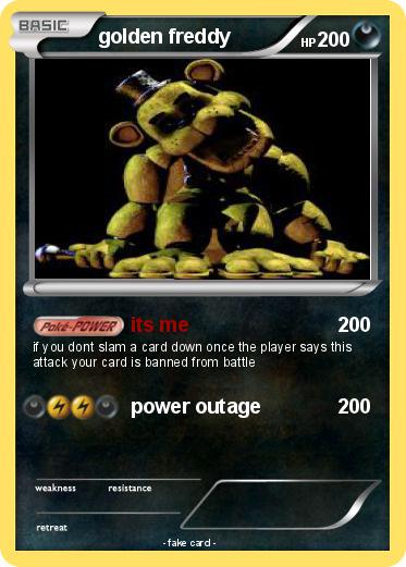 Pokemon golden freddy