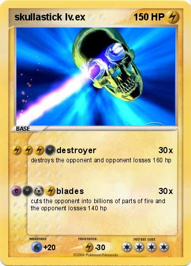 Pokemon skullastick lv.ex