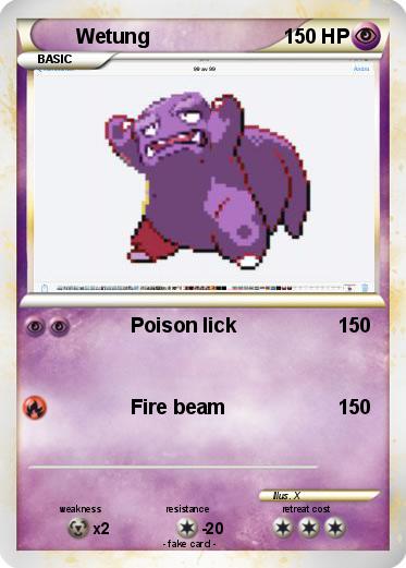 Pokemon Wetung