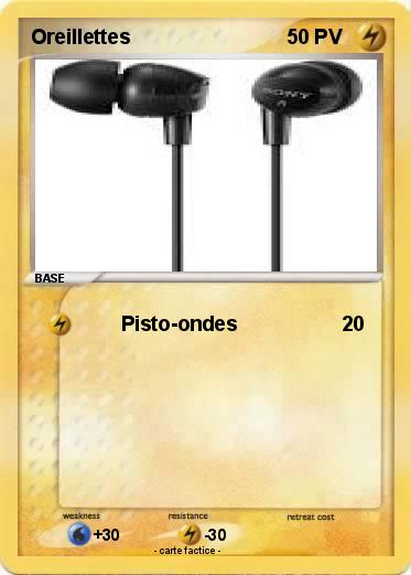 Pokemon Oreillettes