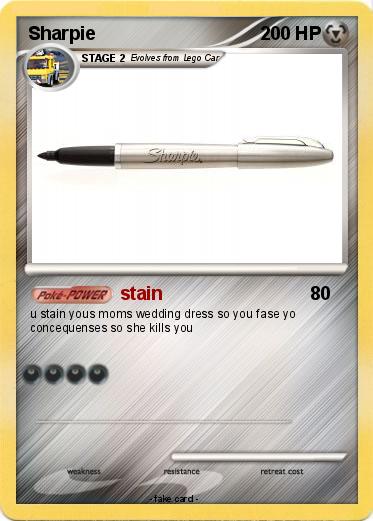 Pokemon Sharpie