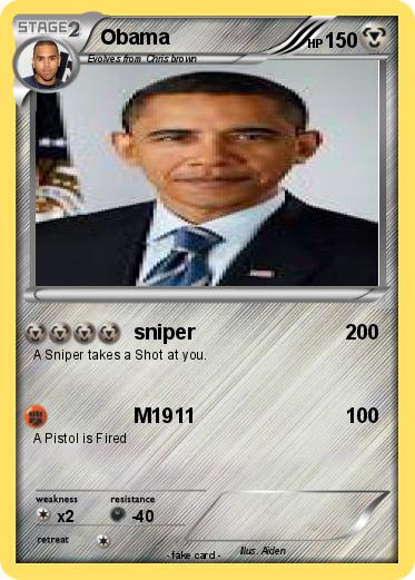 Pokemon Obama