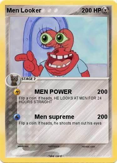 Pokemon Men Looker