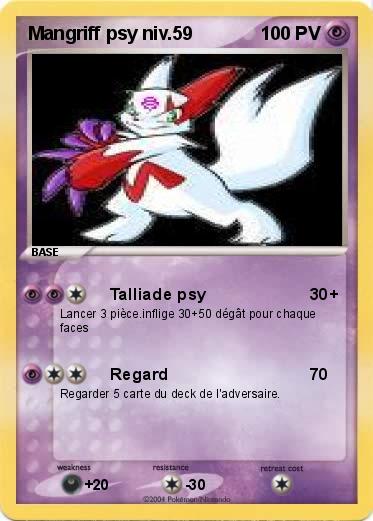 Pokemon Mangriff psy niv.59