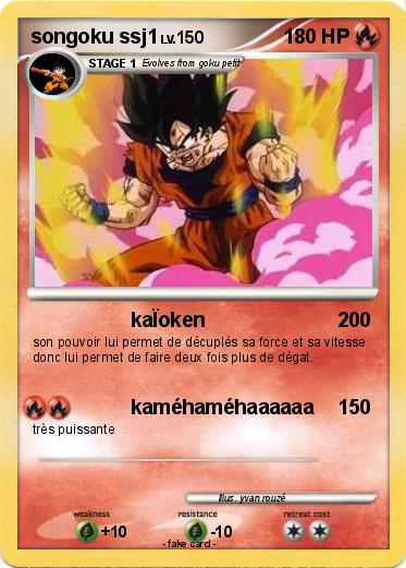 Pokemon songoku ssj1