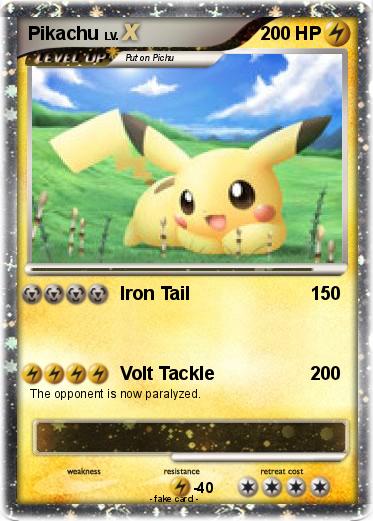 Pokemon Pikachu