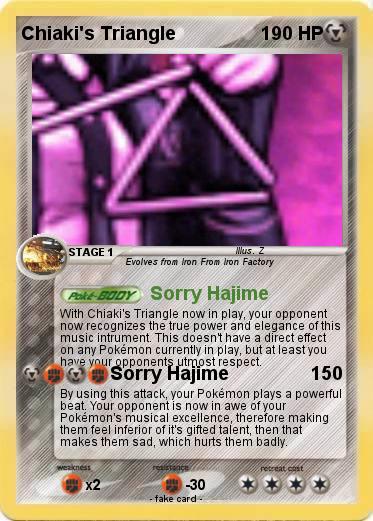 Pokemon Chiaki's Triangle