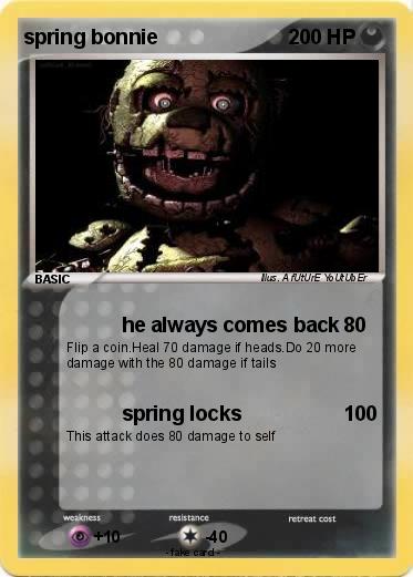Pokemon spring bonnie