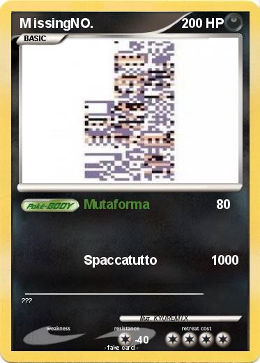 Pokemon M issingNO.