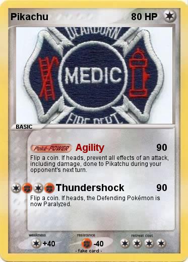 Pokemon Dearborn Fire Dept medic badge