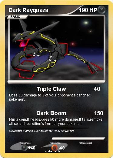 Pokemon Dark Rayquaza