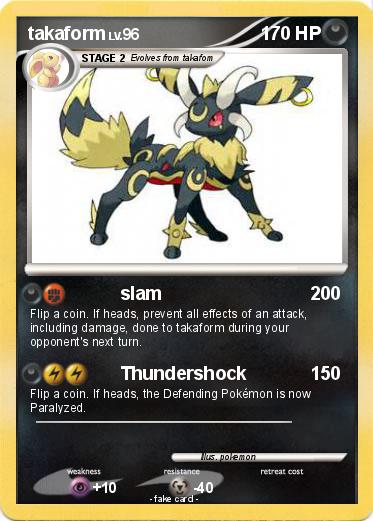 Pokemon takaform