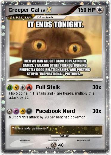 Pokemon Creeper Cat