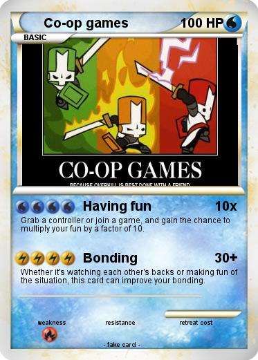 Pokemon Co-op games