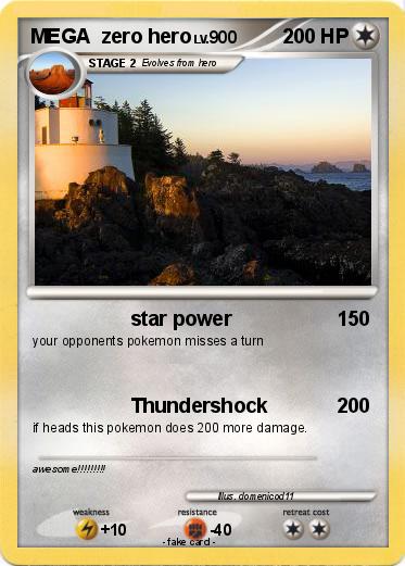 Pokemon MEGA  zero hero