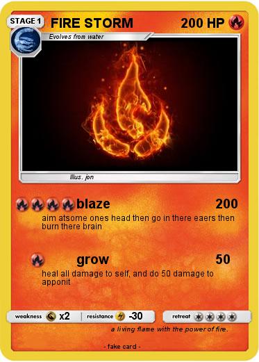 Pokemon FIRE STORM