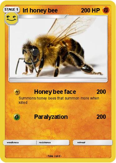 Pokemon Irl honey bee