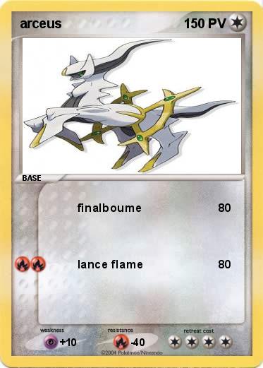 Pokemon arceus
