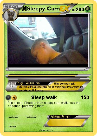 Pokemon Sleepy Cam