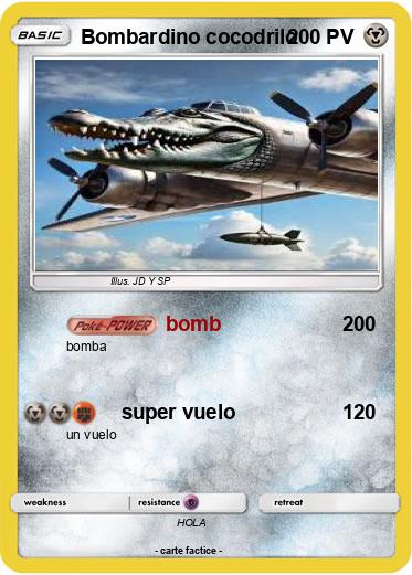 Pokemon Bombardino cocodrilo