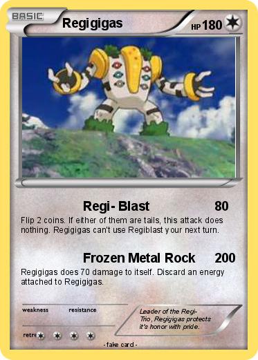 Pokemon Regigigas