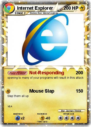 Pokemon Internet Explorer
