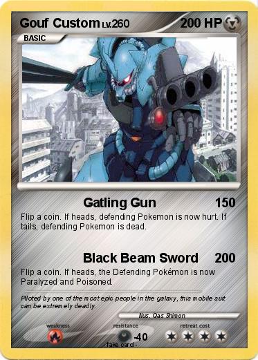 Pokemon Gouf Custom