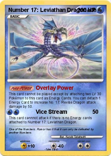 Pokemon Number 17: Leviathan Dragon
