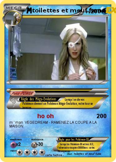 Pokemon toilettes et meuf fume